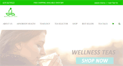 Desktop Screenshot of mindbodyteas.com